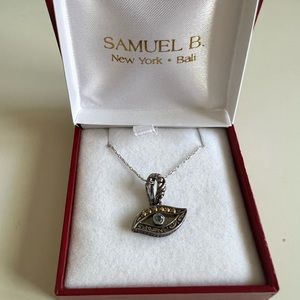 Samuel B Evil Eye necklace